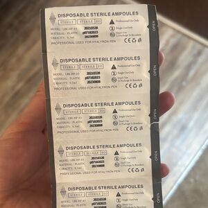 Disposable Sterile Ampoules